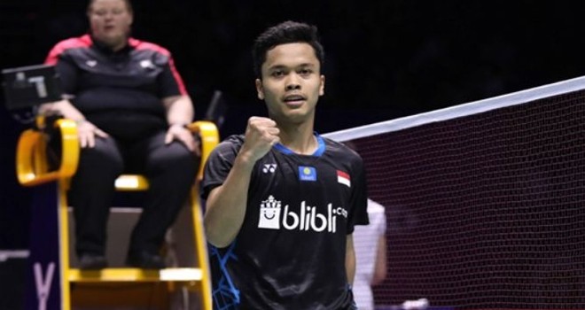 Anthony Sinisuka Ginting keluar sebagai juara Tiongkok Terbuka 2018 (Dok PBSI)