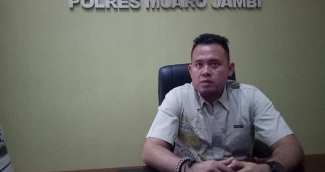 Kasat Reskrim Polres Muarojambi, AKP Afrito Marbaro.