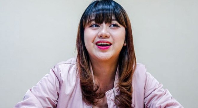 GHEA INDRAWARI MENGAKU TENGAH MEMPERSIAPKAN SINGLE KEDUA YANG AKAN RILIS TAHUN DEPAN. (ISSAK RAMADHAN/JPC