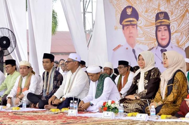 Tabligh Akbar Pemkab Batang Hari bersama Ust.Abdul Somad Lc Ma.