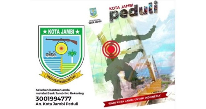 Kota Jambi Peduli Palu dan Donggala.