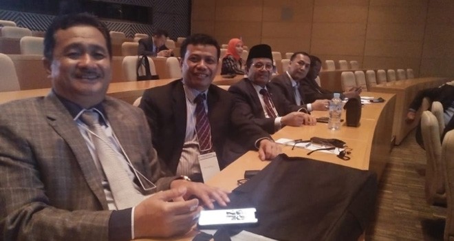 Fachrori usai mengikuti Konfenrensi Danau Sedunia, Indonesia â€“ Japan Workshop on Sustainable Lake Management in The 17th World Lake Conference (WLC17) di Ibaraki, Jepang, 15-16 Oktober 2018.