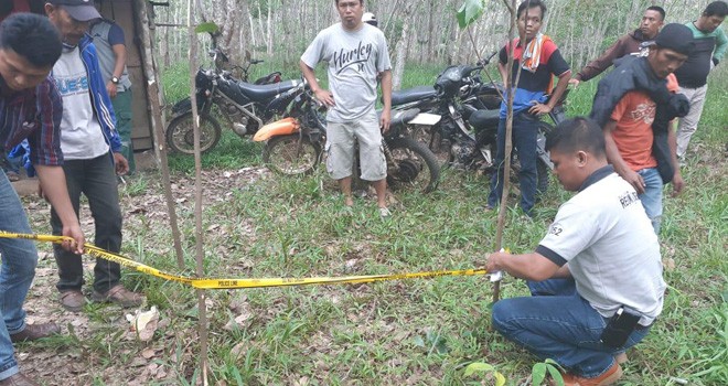 Lokasi Tukang Ojek di Sarolangun yang Tewas Dibegal.