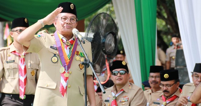 Pelaksana Tugas (Plt) Gubernur Jambi, Fachrori Umar.