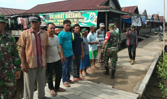 Kegiatan-kegiatan yang menjadi Program TNI Manunggal Membangun Desa (TMMD).