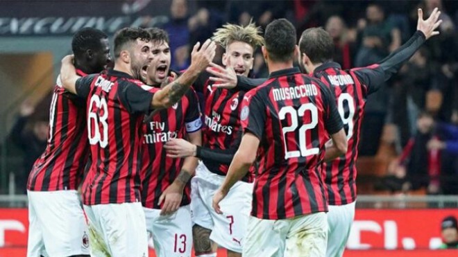 AC Milan menang 2-1 atas Genoa (Twitter @ACMilan)