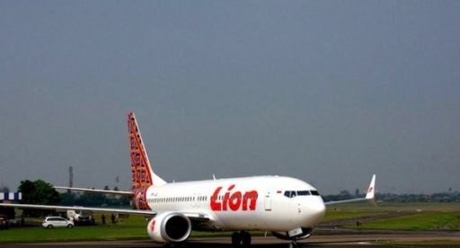 Boeing 737 max milik Lion Air.