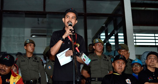 Ketua Umum KONI Provinsi Jambi, Indra Armendaris.