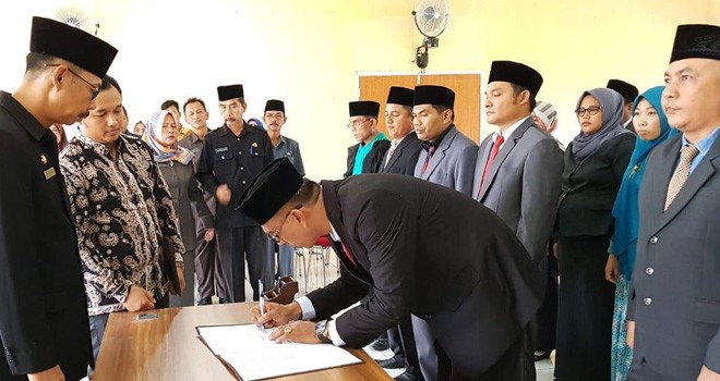 Puluhan Pejabat Eselon III dan IV Tanjabbar Direshuffle.