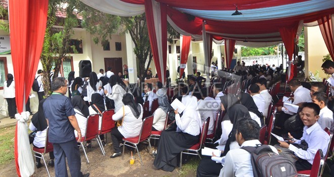 Tes CAT CPNS di Provinsi Jambi beberapa waktu lalu