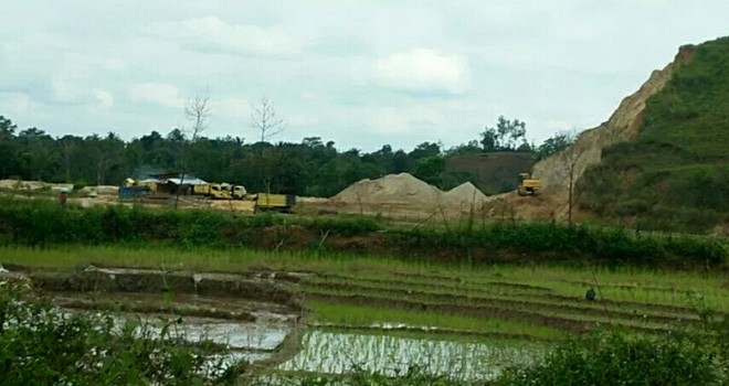 Penambangan Galian C Ilegal.