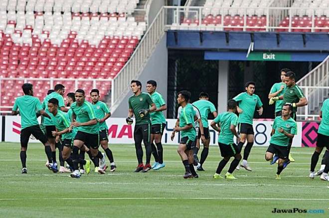 Indonesia bertekad mengalahkan Filipina (Miftahul Hayat/Jawa Pos)
