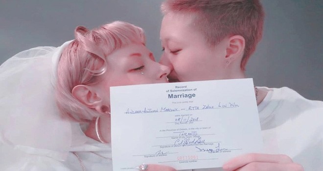 Anak Jackie Chan menikah sesama jenis. Foto : Instagram/Etta Ng