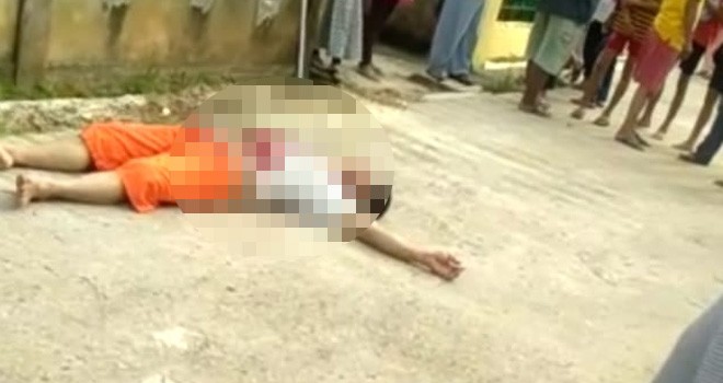 Pria di Sungai Gelam Tewas dengan Perut Terburai.