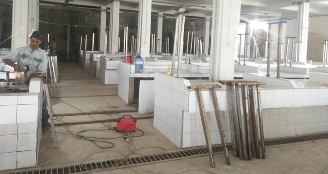 Penyelesaian utilitas Pasar Talang Banjar terus dikebut. Pertengahan Desember 2018 ditargetkan selesai. Pedagang segera di relokasi.