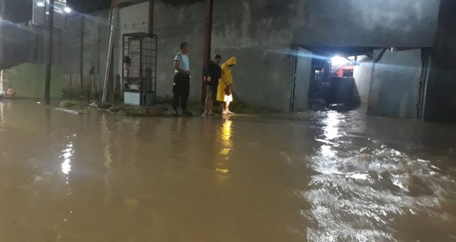 Terlihat Banjir di Lapas Jambi.