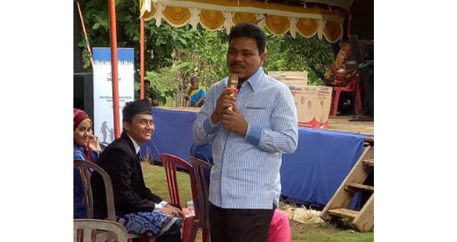 Anggota Komisi IX DPR RI, H Handayani SKM.,MPH, asal Jambi berikan Penguatan advokasi dan KIE kepada masyarakat.