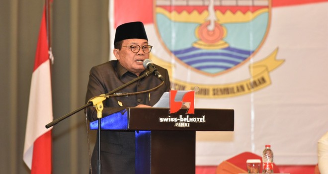 Pelaksana Tugas (Plt) Gubernur Jambi, Fachrori Umar.