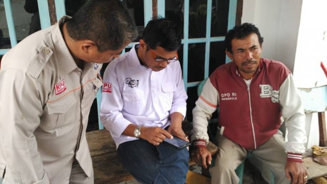 PEMILU : Komisi Pemilihan Umum (KPU) Provinsi Jambi melakukan pengecekan data pemilih ketika turun ke Kabupaten/kota.   