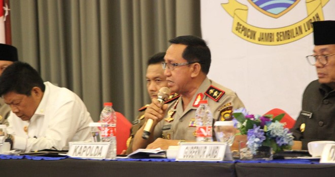 Kapolda Jambi, Irjen Pol Drs Muchlis AS MH.