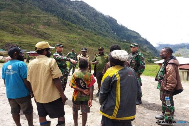 Kehidupan masyarakat di Distrik Mbua, Kabupaten Nduga, Papua, berangsur membaik (Istimewa)