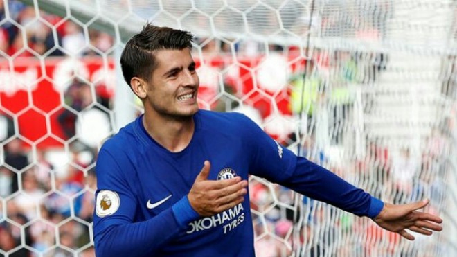 Striker Chelsea, Alvaro Morata (Reuters)