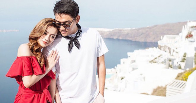 Ifan Seventeen bersama istrinya, Dylan Sahara. Foto : Instagram