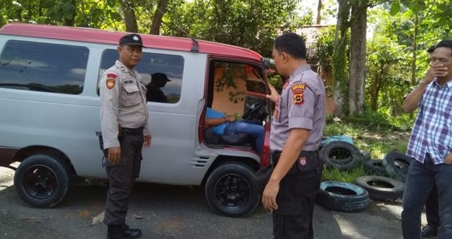  Pria yang Ditemukan di Mobil dekat Taman Arboretum Rio Alif beberapa waktu lalu. Foto : Dok Jambi Update