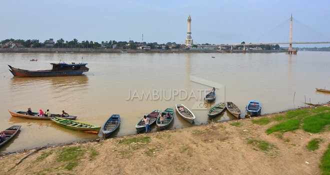 Sungai Batanghari. Foto : Dok Jambiupdate