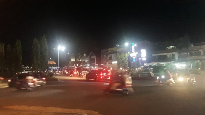 Pantauan Arus Lalu Lintas di Kota Jambi. Foto : Doni Saputra / Jambiupdate