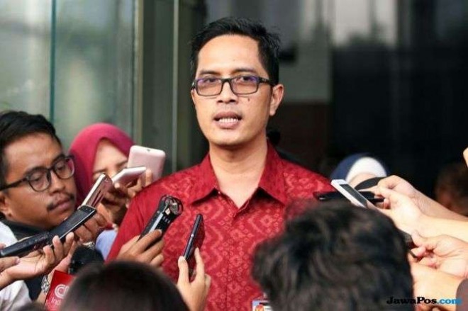 Juru bicara KPK Febri Diansyah. Foto : fajar