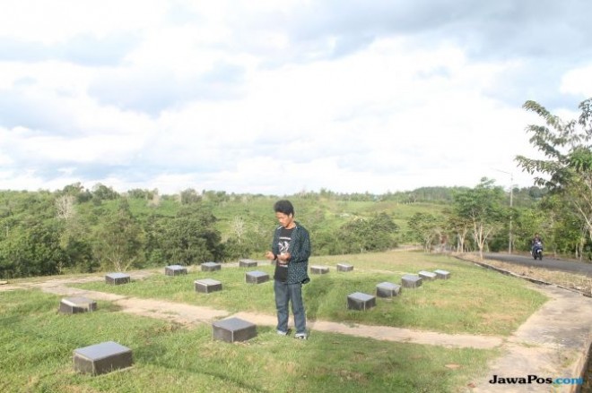 TPU Terpadu yang terletak di Km 15, Karang Joang, Balikpapan Utara. Diduga dana pengadaan lahan ini dikorupsi sekitar Rp 2 miliar. (Dok. Prokal.co/Jawa Pos Group)