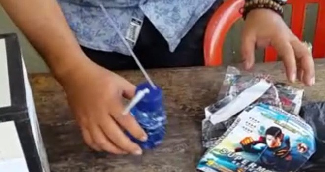 Barang bukti sabu dan bong yang merupakan milik oknum anggota Satpol PP Tebo. Foto : Munasdi / Jambiupdate