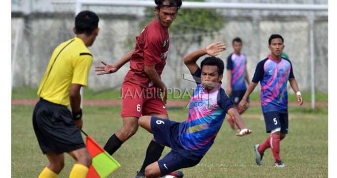 Pertandiangan Gubernur Cup 2018 lalu di Stadion Tri Lomba Juang. Foto : Dok Jambiupdate