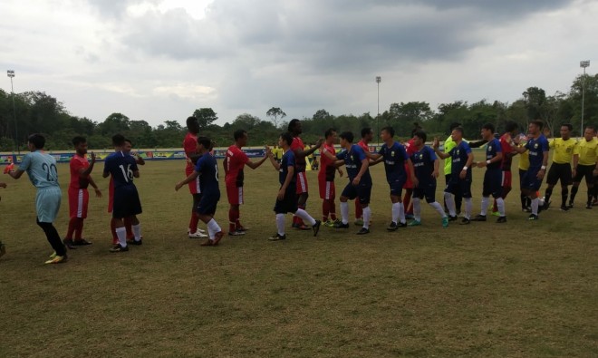 Pertandingan Bungo vs Muaro Jambi. Foto : Wiwin / Jambiupdate