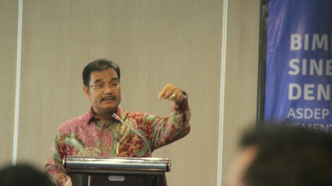 Sutan Adil Hendra,  saat Kunjungan kerja perorangan ke-1 tahun 2019