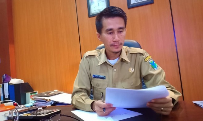 Kepala Bidang Bina Marga PUPR Kabupaten Batanghari A.Shomad,ST. Foto : Reza / Jambiupdate