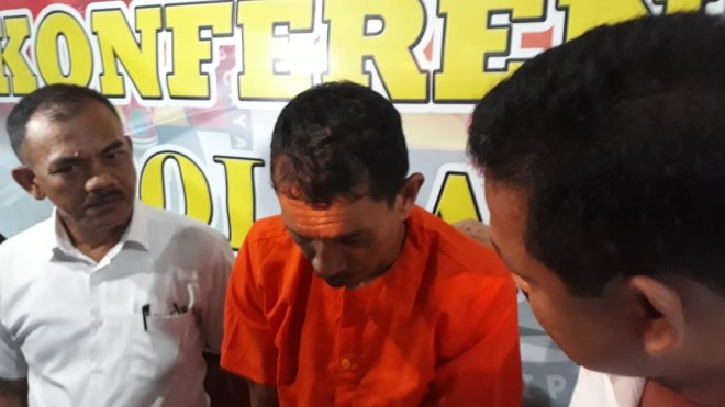 Pelaku pembobol ATM di sejumlah wilayah di Kota Jambi.