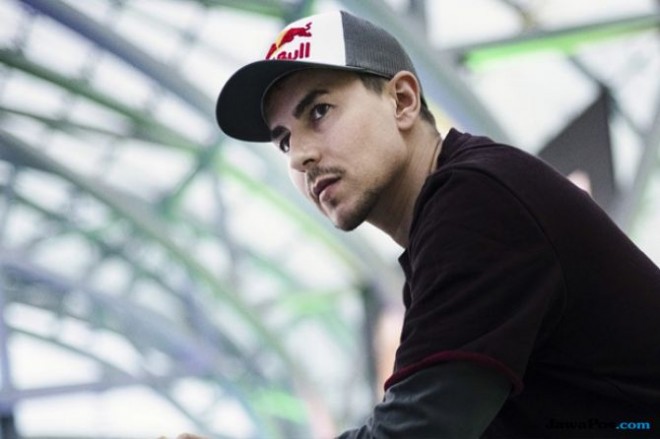 Pembalap Repsol Honda, Jorge Lorenzo (Red Bull Content Pool)