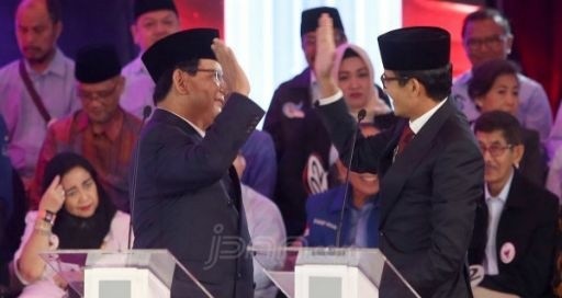 Calon Presiden (Capres) Prabowo Subianto dan Calon Wakil Presiden (Cawapres) Sandiaga Uno. Foto : Ricardo / JPNN