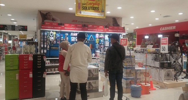 ACE Hardware Berikan Diskon Produk Sampai 50 Persen. Foto : Yani / Jambi Ekspres