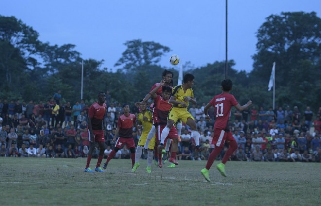 Laga final Gubernur Cup 2019 di Merangin. Foto : Wiwin / Jambiupdate