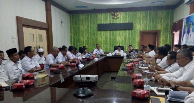 Kanwil Kemenkumham Gelar Pertemuan dengan Pemkab Sarolangun. Foto : Hadinata / Jambiupdate
