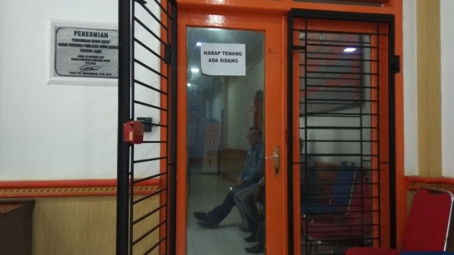 Rahmad Derita Kembali Diperiksa di Bawaslu. Foto : Safwan / Jambiupdate