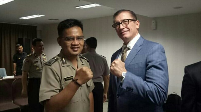 Polri dalam hal ini Divisi Humas berkerjasama dengan United State Departement Of Justice International Criminal Investigative Training Assistance Program (US DOJ ICITAP) Indonesia menggelar Pelatihan kepada Personil Humas Polri se-Indonesia.