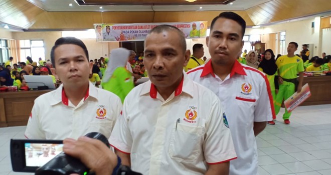 Ketua Koni Kabupaten Batanghari H.Arzanil. Foto : Reza / Jambiupdate