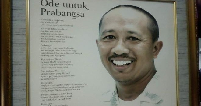 Almarhum Anak Agung Gde Bagus Narendra Prabangsa, wartawan Jawa Pos Radar Bali yang menjadi korban pembunuhan berencana oleh I Nyoman Susrama. (Jawa Pos Photo)