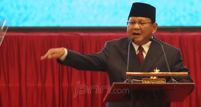 Prabowo Subianto. Foto : Ricardo / JPNN