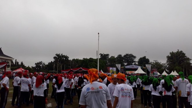 Kegiatan Millenial Road Safety Festival. 