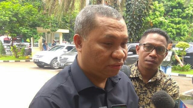 Kuasa hukum Pemprov Papua Stefanus Roy (Wildan Ibnu Walid/JawaPos.com)
